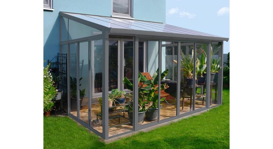 Udestue, SanRemo 3 x 5,46 m, grå